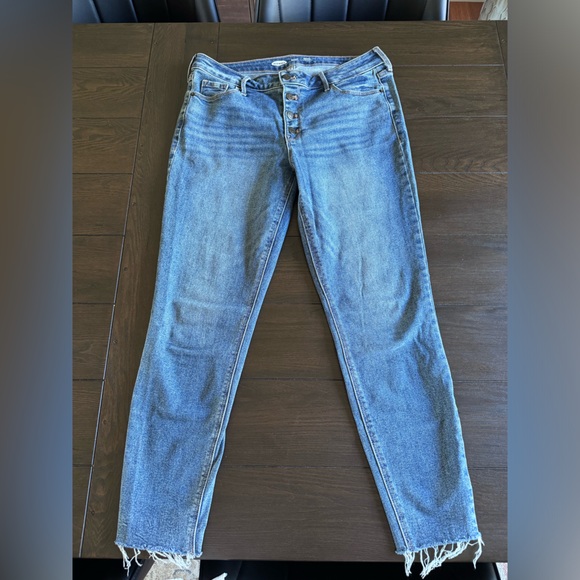Old Navy Jeans Rockstar Super Skinny Mid Rise Jeans - Picture 1 of 5